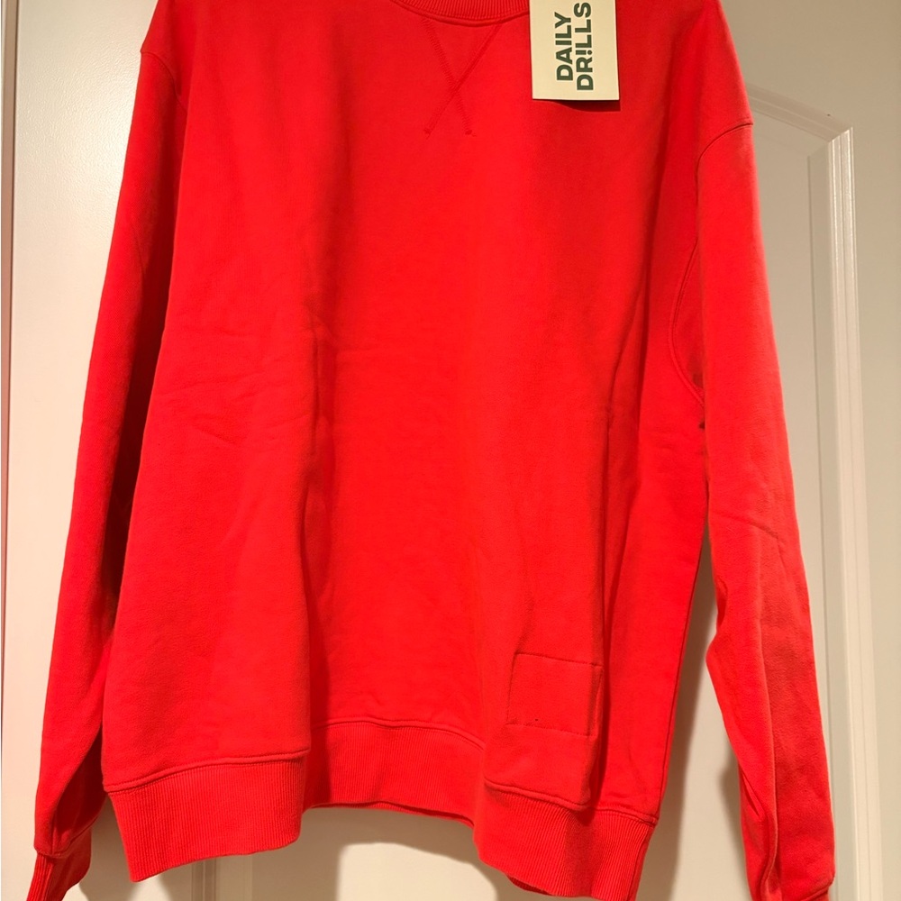Daily Drills Red Sweatshirt